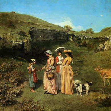 tableau Gustave Courbet